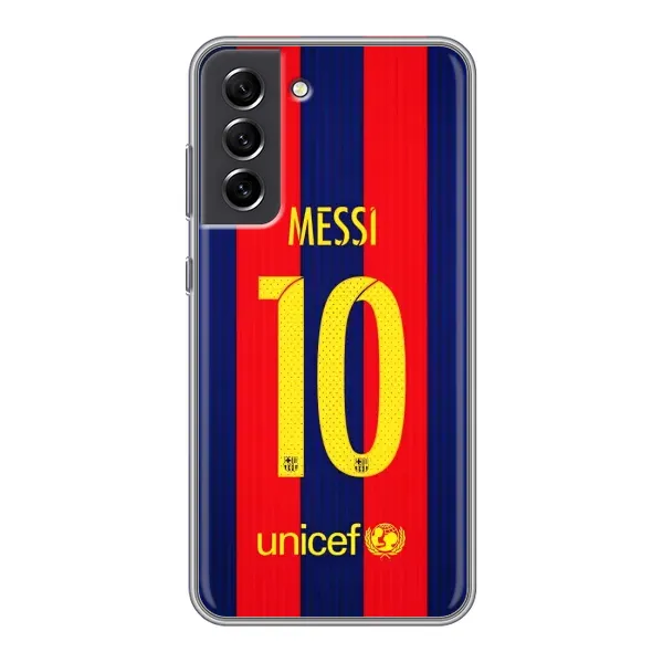 Чохол з принтом «Messi Barca 10» для Samsung Galaxy S21 FE