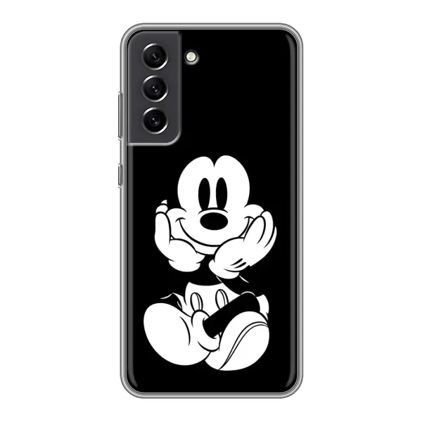 Чехол с принтом «Микки на черном» для Samsung Galaxy S21 FE