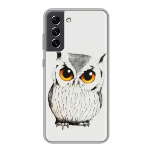 Чохол з пташками на Samsung Galaxy S21 FE (VPrint) (Мила Сова)