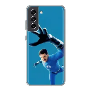 Чехол с принтом Фантастическая четверка для Samsung Galaxy S21 FE (Мистер Фантастик супергерой)