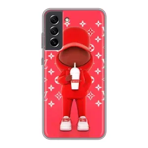 Круті Чохли Луі Віттон для Samsung Galaxy S21 FE (AlphaPrint) (Модний стиль)