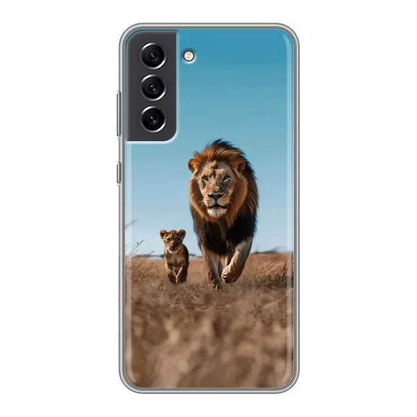 Чохол з принтом «Мусафа та Сімба» для Samsung Galaxy S21 FE Чохол з принтом «Мусафа та Сімба» для Samsung Galaxy S21 FE