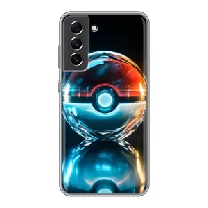 Чохол з Пікачу на Samsung Galaxy S21 FE (М'яч Пікачу)