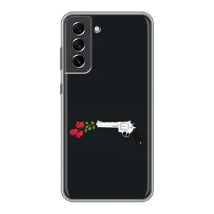 Чехлы (ART) Цветы на Samsung Galaxy S21 FE (VPrint) (Неожиданные цветы)