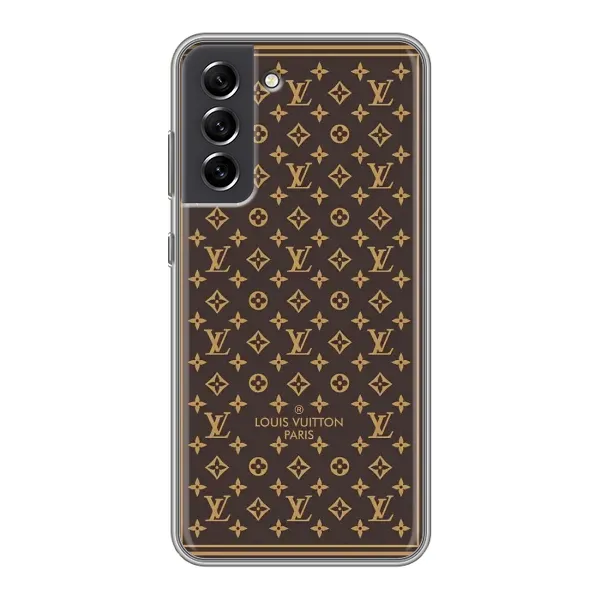 Чехол с принтом «обои LV» для Samsung Galaxy S21 FE Чехол с принтом «обои LV» для Samsung Galaxy S21 FE