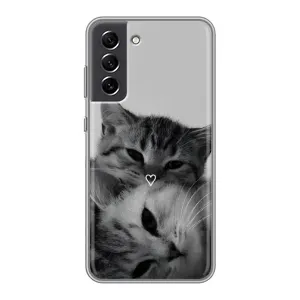 Чохол з малюнком кіт на Samsung Galaxy S21 FE (Пара котів)