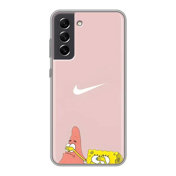 Чохол з принтом «Патрік і Губка» для Samsung Galaxy S21 FE