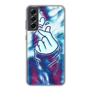 Чехол с принтом «Радужное сердце» для Samsung Galaxy S21 FE