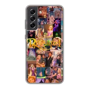 Чехол Рапунцель для Samsung Galaxy S21 FE (Коллаж Рапунцель)