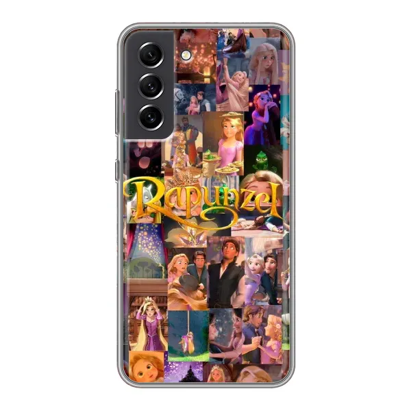 Чохол з принтом «Колаж Рапунцель» для Samsung Galaxy S21 FE