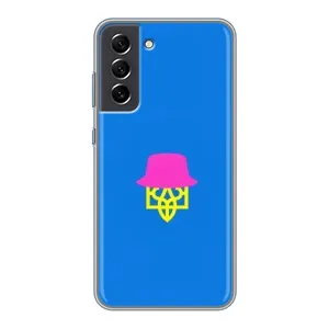 Чехлы для Samsung Galaxy S21 FE  Укр. Символика (AlphaPrint) (Шапка на гербу)