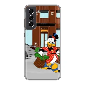 Чехлы для Samsung Galaxy S21 FE - Скрудж МакДак Louis Vuitton (PREMIUMPrint) (Скрудж ЛВ)