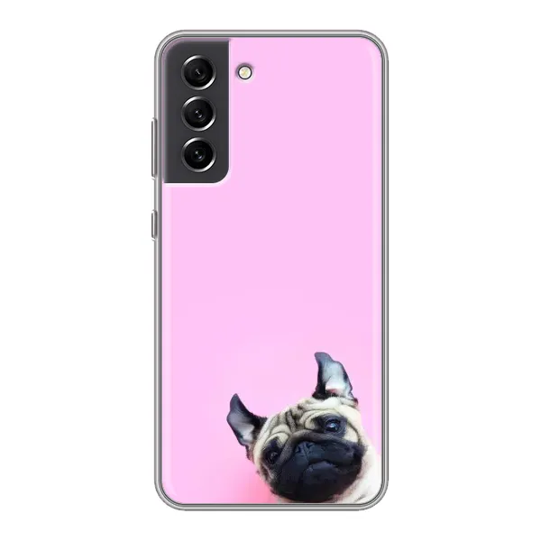 Чехол с принтом «Смешная собака» для Samsung Galaxy S21 FE Чехол с принтом «Смешная собака» для Samsung Galaxy S21 FE