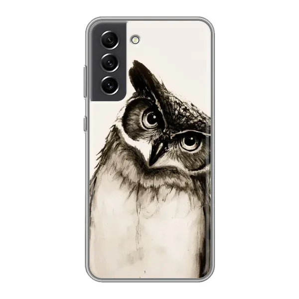 Чехол с принтом «Сова» для Samsung Galaxy S21 FE Чехол с принтом «Сова» для Samsung Galaxy S21 FE