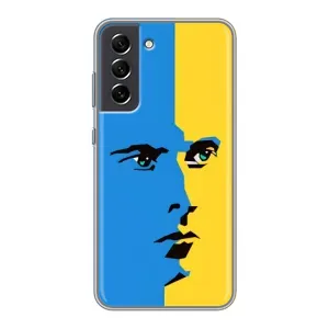 Украинские Чехлы для Samsung Galaxy S21 FE с картинкой УПА (AlphaPrint) (Степан Бандера)