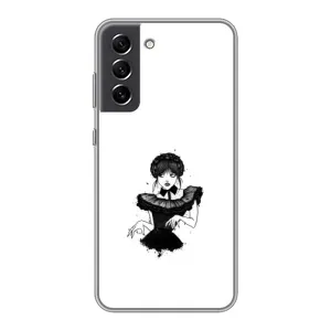 Чехлы Венсдей на Samsung Galaxy S21 FE Уэнсдей (AlphaPrint) (танец Уэнздей)