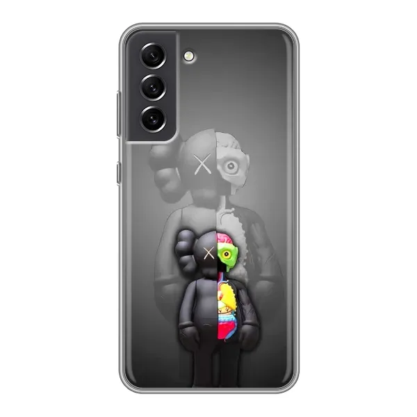 Чехол с принтом «Тело Bearbrick» для Samsung Galaxy S21 FE Чехол с принтом «Тело Bearbrick» для Samsung Galaxy S21 FE