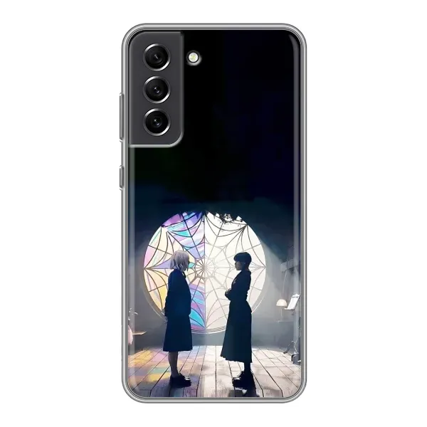 Чохол з принтом «Венздей та Інід» для Samsung Galaxy S21 FE