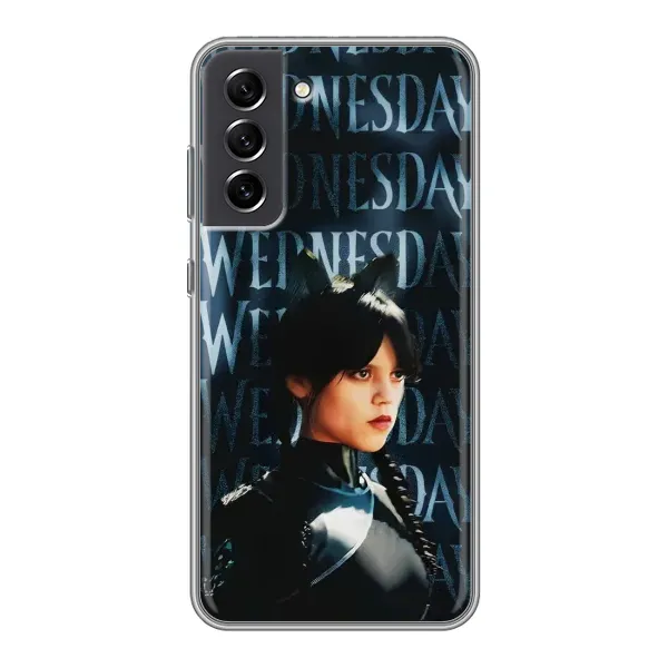 Чохол з принтом «Венздей кішка» для Samsung Galaxy S21 FE
