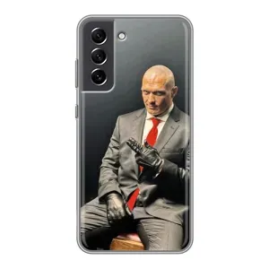 Чохол з картинкою Олександр Усик для Samsung Galaxy S21 FE (Усик Hitman)