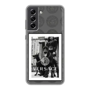 Чехлы VERSACE для Самсунг С21 ФЕ (PREMIUMPrint) (Версаче)