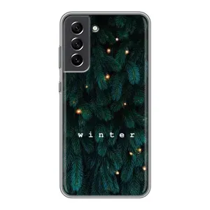 Новогодние, Праздничные Чехлы для Samsung Galaxy S21 FE - 2024 год (Winter)