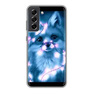 Чохли з картинкою Лисичка для Samsung Galaxy S21 FE (VPrint) (Яскрава лисичка)