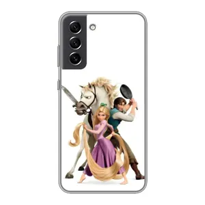 Чехол Рапунцель для Samsung Galaxy S21 FE (Рапунцель и друзья)