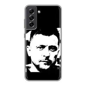 Чохол для Samsung Galaxy S21 FE (AlphaPrint - с принтом Зеленського)