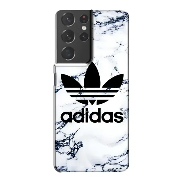 Чохол з принтом «Адідас на мраморі» для Samsung Galaxy S21 Plus