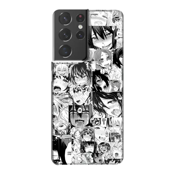 Чохол з принтом «Ahegao manga» для Samsung Galaxy S21 Plus
