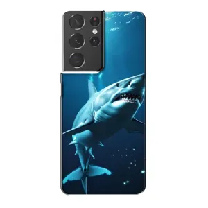 Чохол з картинкою 'Хижаки' для Samsung Galaxy S21 Plus (Акула під водою)
