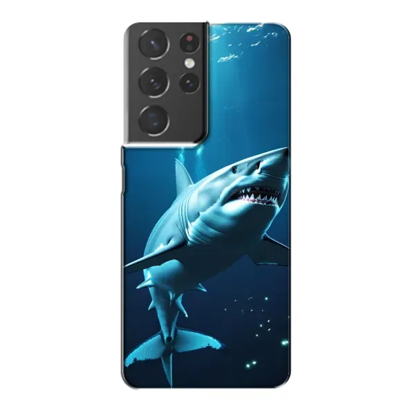 Чохол з принтом «Акула під водою» для Samsung Galaxy S21 Plus Чохол з принтом «Акула під водою» для Samsung Galaxy S21 Plus