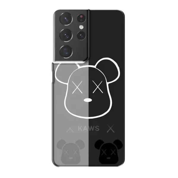 Чехол с принтом «БеарБрик глаза» для Samsung Galaxy S21 Plus Чехол с принтом «БеарБрик глаза» для Samsung Galaxy S21 Plus
