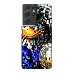 Чехли для Самсунг Галаксі S21 Plus - Scrooge MagDag (PREMIUMPrint) (Біткойн Скрудж)