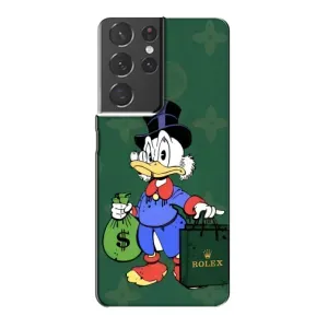 Чехлы для Samsung Galaxy S21 Plus - Скрудж МакДак Louis Vuitton (PREMIUMPrint) (Богатая Утка)