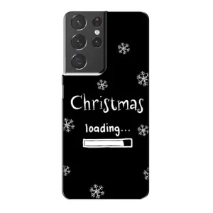 Різдвяні, Святкові Чохли для Самсунг Галаксі S21 Plus (Christmas loading)
