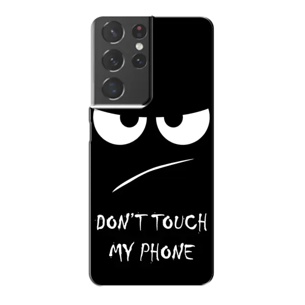 Чехол с принтом «Dont Touch» для Samsung Galaxy S21 Plus Чехол с принтом «Dont Touch» для Samsung Galaxy S21 Plus
