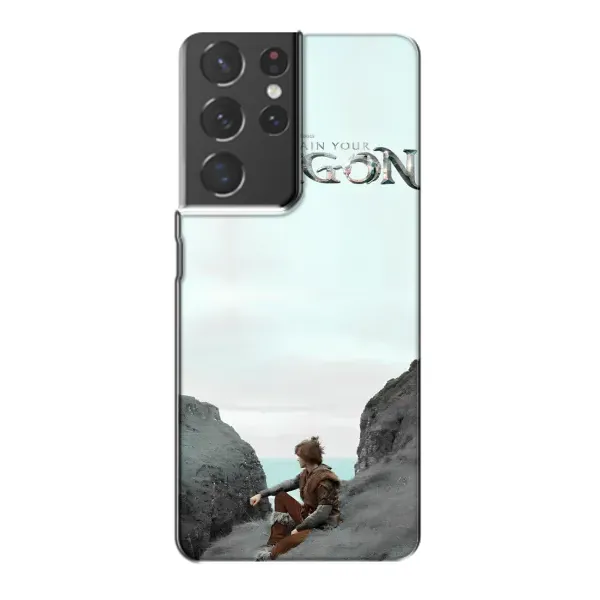 Чехол с принтом «Дракон лого» для Samsung Galaxy S21 Plus Чехол с принтом «Дракон лого» для Samsung Galaxy S21 Plus