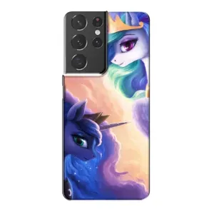 Чехол для Самсунг S21 Плюс - (Единорожки - Новинки) (AlphaPrint) (Единорожки)
