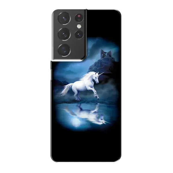 Чехол с принтом «Единорог» для Samsung Galaxy S21 Plus