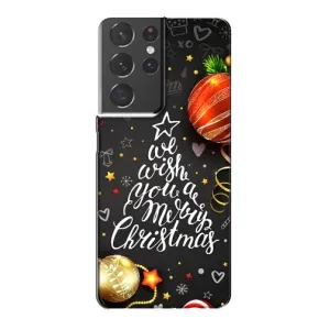 Різдвяні Чохли для Samsung Galaxy S21 Plus (VPrint) (Ялинка)