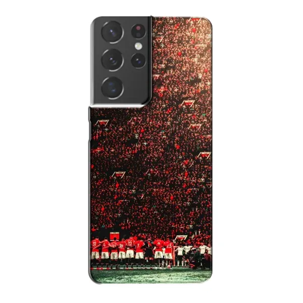 Чохол з принтом «фанати Манчестер Юнайтед» для Samsung Galaxy S21 Plus
