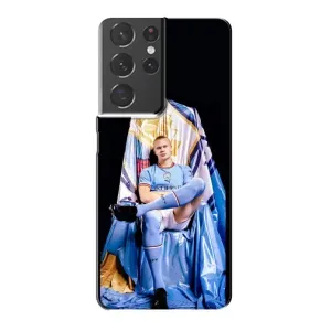 Чохли з футболістом Ерлінг Холанд для Samsung Galaxy S21 Plus (AlphaPrint) (футболіст Холанн)