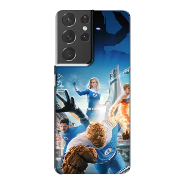 Чехол с принтом «Герои Фантастическая Четверка» для Samsung Galaxy S21 Plus Чехол с принтом «Герои Фантастическая Четверка» для Samsung Galaxy S21 Plus