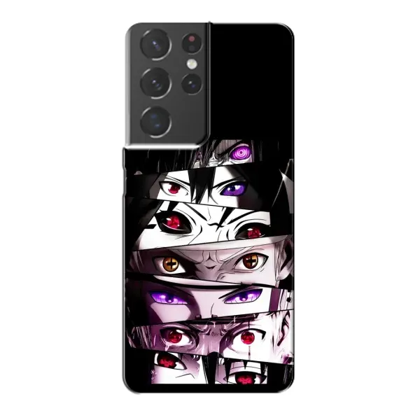 Чохол з принтом «Очі Anime» для Samsung Galaxy S21 Plus