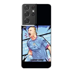 Чохли з футболістом Ерлінг Холанд для Samsung Galaxy S21 Plus (AlphaPrint) (гол Ерлінг Холанд)
