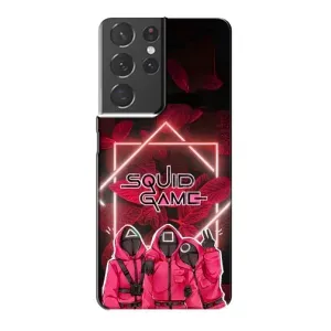 Чохол Гра в кальмара для Samsung Galaxy S21 Plus (Охоронці Гра кальмара)