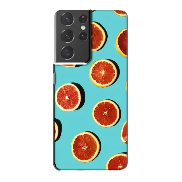 Чехол с принтом «Грейпфрут» для Samsung Galaxy S21 Plus Чехол с принтом «Грейпфрут» для Samsung Galaxy S21 Plus