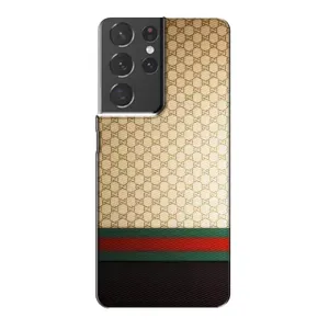 Чехлы ГУЧЧИ для Самсунг S21 Плюс (AlphaPrint) (Гуччи Фон)